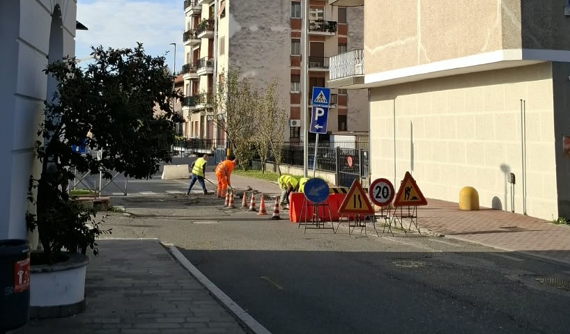 Lavori di asfaltatura